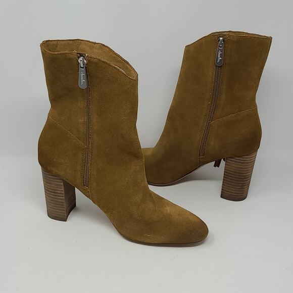 Charles By David Charles Boulder Fringe Mid Boots Women's Size 9 - Picture 5 of 8